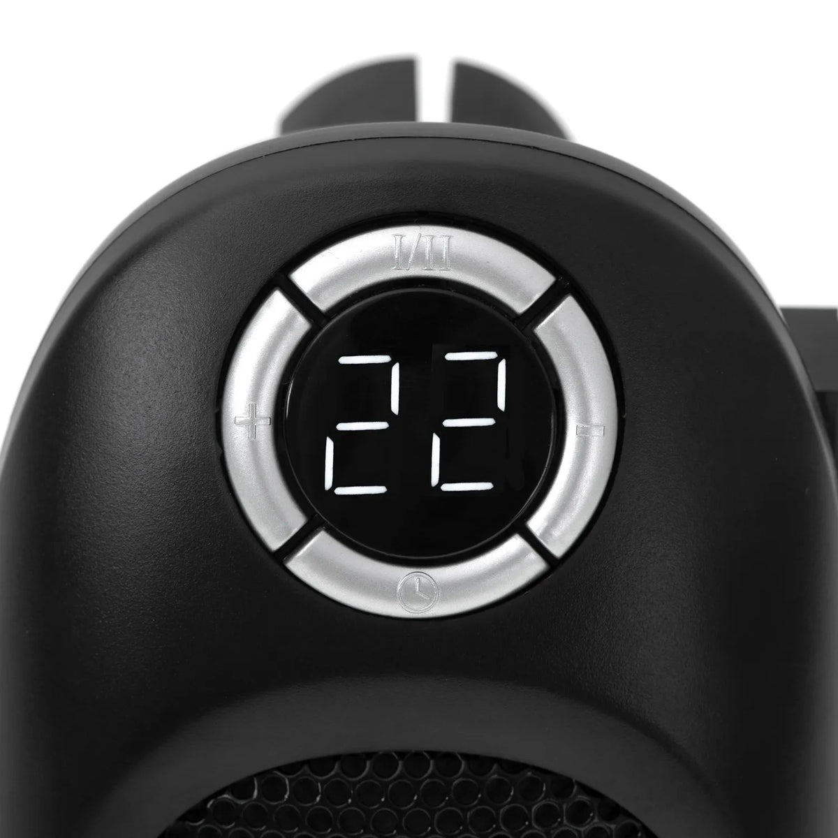 MINI ELEKTRINIS ŠILDYTUVAS ADLER MINI 7726 TERMOVENTILIATORIUS ŠILDYKLĖ SU LAIKMAČIU IR REGULIAVIMU