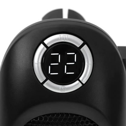 MINI ELEKTRINIS ŠILDYTUVAS ADLER MINI 7726 TERMOVENTILIATORIUS ŠILDYKLĖ SU LAIKMAČIU IR REGULIAVIMU