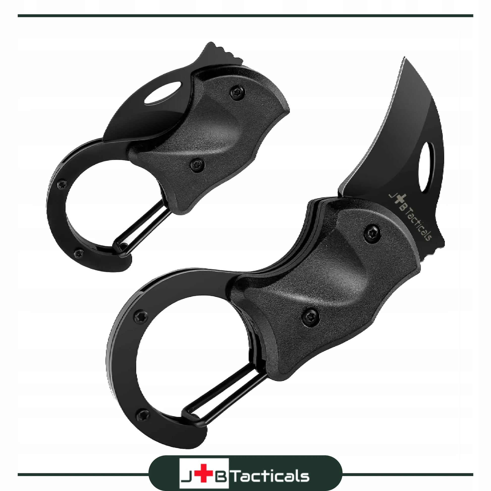 Mini kišeninis peilis taktinio stiliaus su karabinu JB TACTICALS JB-17