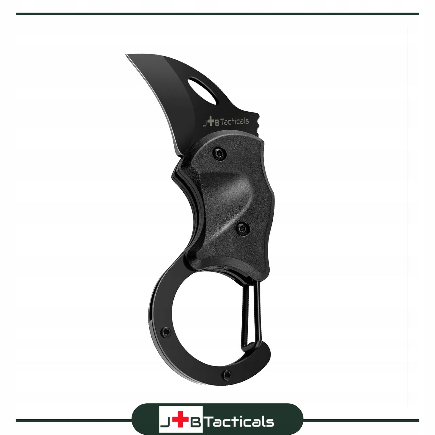 Mini kišeninis peilis taktinio stiliaus su karabinu JB TACTICALS JB-17