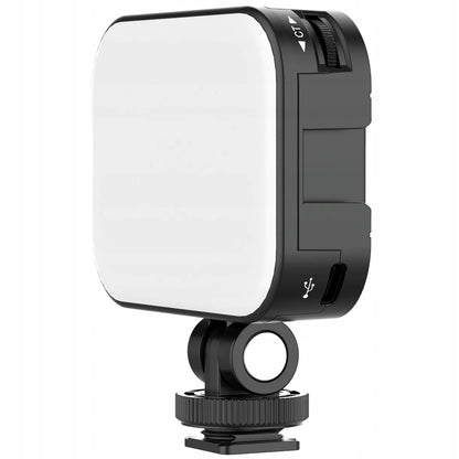 Mini LED studijinė lempa 6500K Ulanzi VL-100C + "cold shoe" jungtis priedams