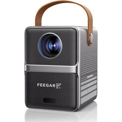 Mini projektorius Feegar SHOW LED TV nešiojamas su WiFi 5G Bluetooth ir fokusavimo funkcija