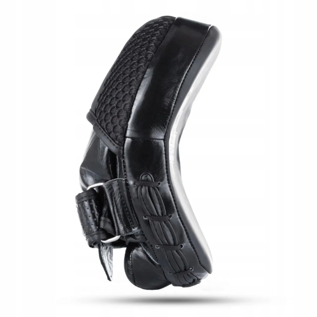Mini trenerio letenos iš natūralios odos | Black Leather