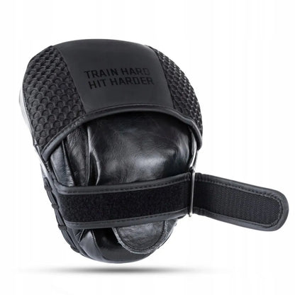 Mini trenerio letenos iš natūralios odos | Black Leather