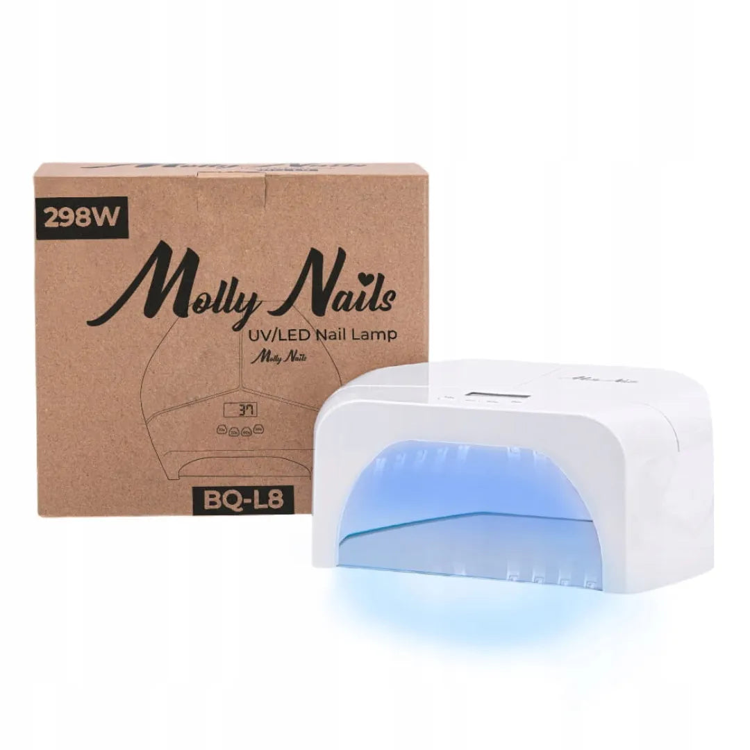 Molly Nails BQ-L8 298 W UV/LED nagų lempa lakams ir geliams be TPO