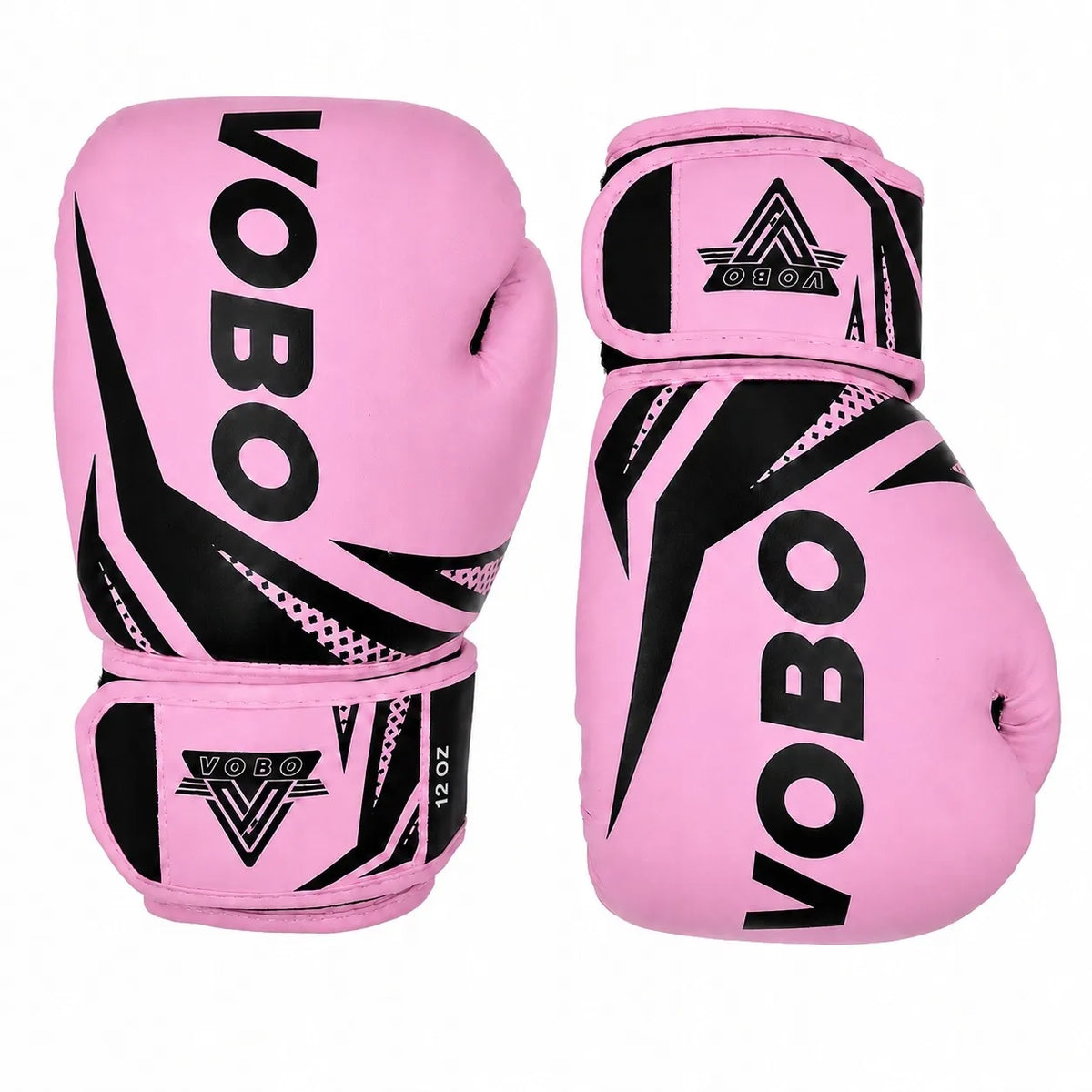 Moteriškos „VoBo“ bokso pirštinės treniruotėms ir sparingams, 14 oz, rožinės, A15