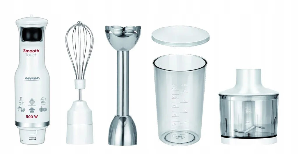 MPM MBL-28 rankinis trintuvas, baltas, 500 W, 0,6 l