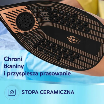 MPM MZE-30 garinis lygintuvas su keraminiu padu ir garų generatoriumi, 3500 W