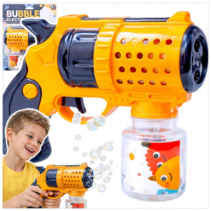 Muilo burbulų pistoletas „Bubble Electric Gun“ + skystis
