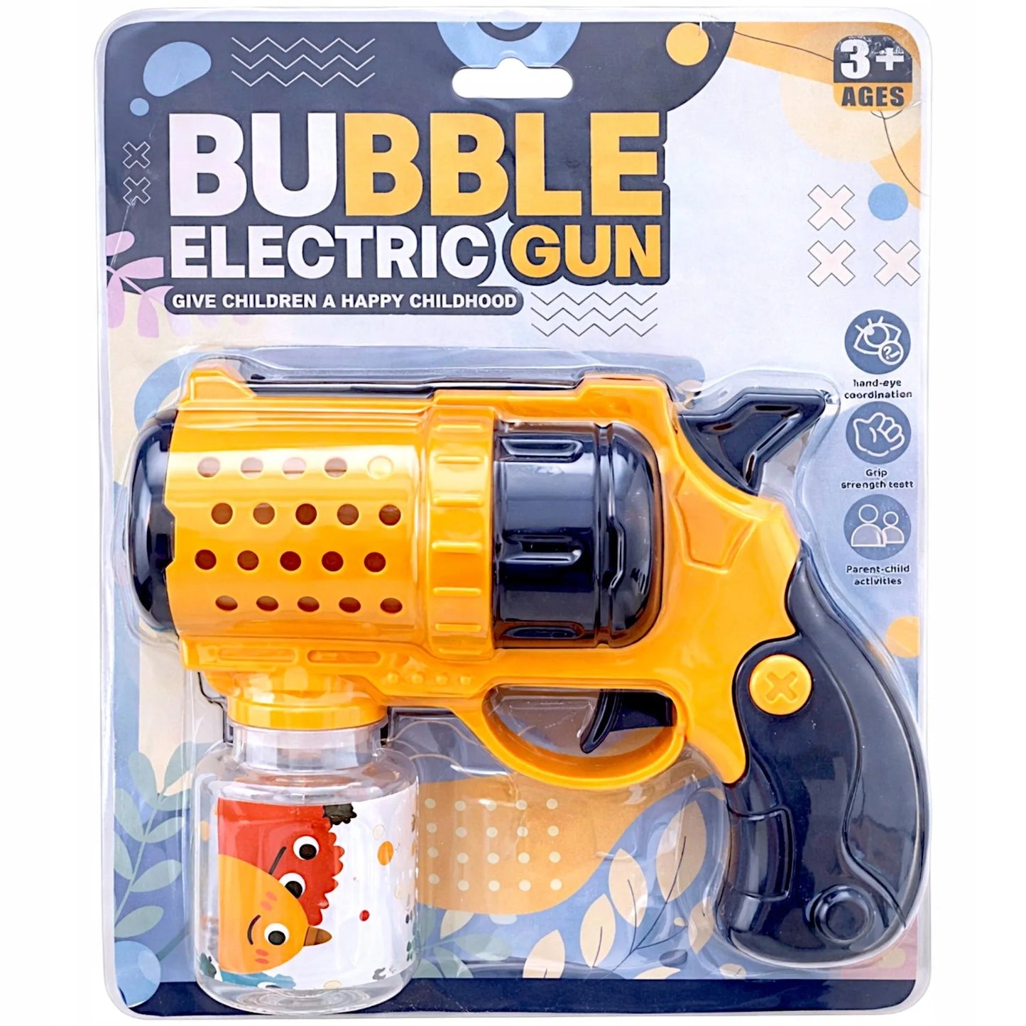Muilo burbulų pistoletas „Bubble Electric Gun“ + skystis