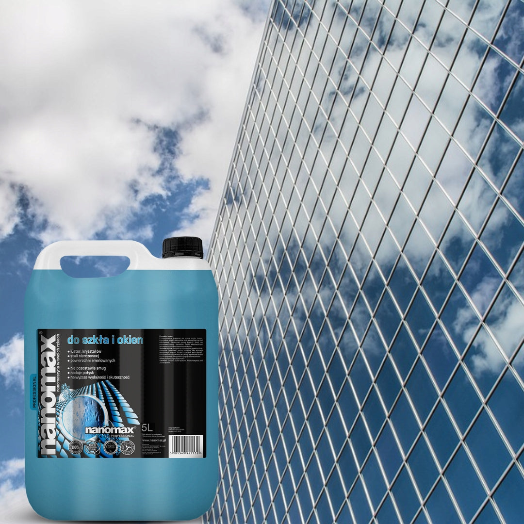 Nanomax stiklų valiklis 5L Efektyvus su nano sidabru