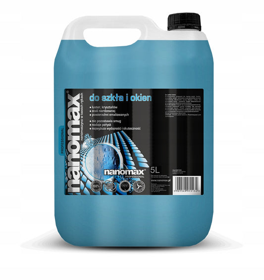 Nanomax stiklų valiklis 5L Efektyvus su nano sidabru