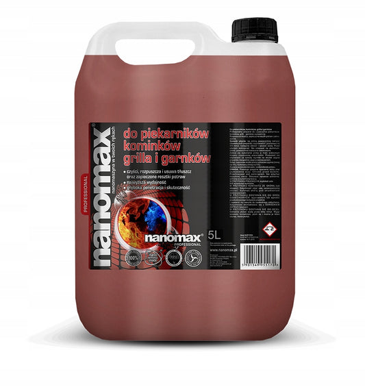 Nanomax skystis orkaitėms ir grotelėms valyti 5 L