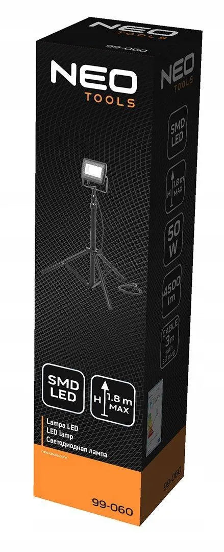 NEO viengubas 50W SMD LED prožektorius 4500lm
