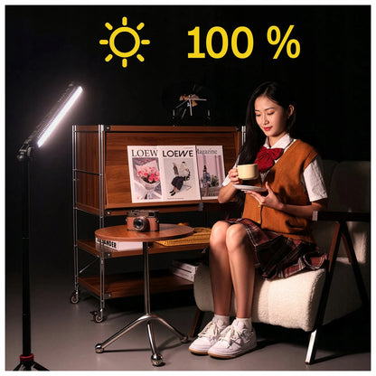 Nešiojama RGB LED vaizdo lempa ULANZI B15RGB studijiniam apšvietimui