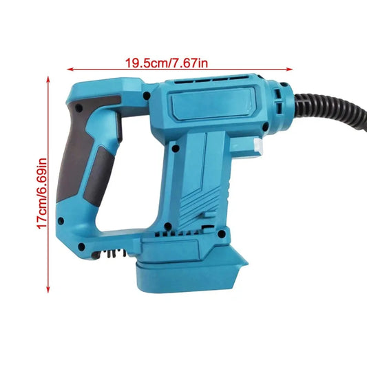 Nešiojamas akumuliatorinis oro kompresorius, suderinamas su Makita LXT BL18 18V