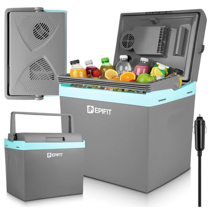 Nešiojamas automobilinis šaltkrepšis Epifit MasterCold-25L, 25l, šaldymas ir šildymas, 12V/230V