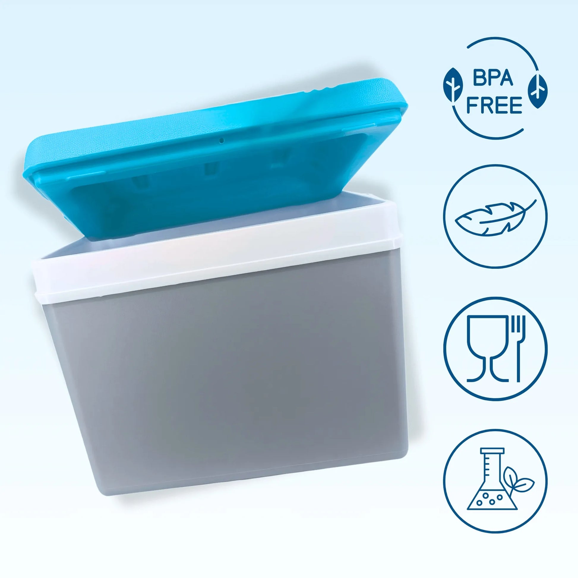 Nešiojamas šaltkrepšis 35L su šaldymo elementais – Kamai Coolbox