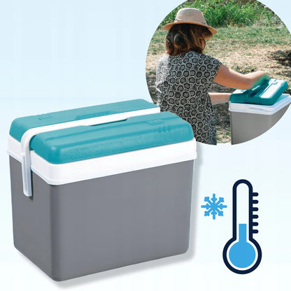Nešiojamas šaltkrepšis 35L su šaldymo elementais – Kamai Coolbox
