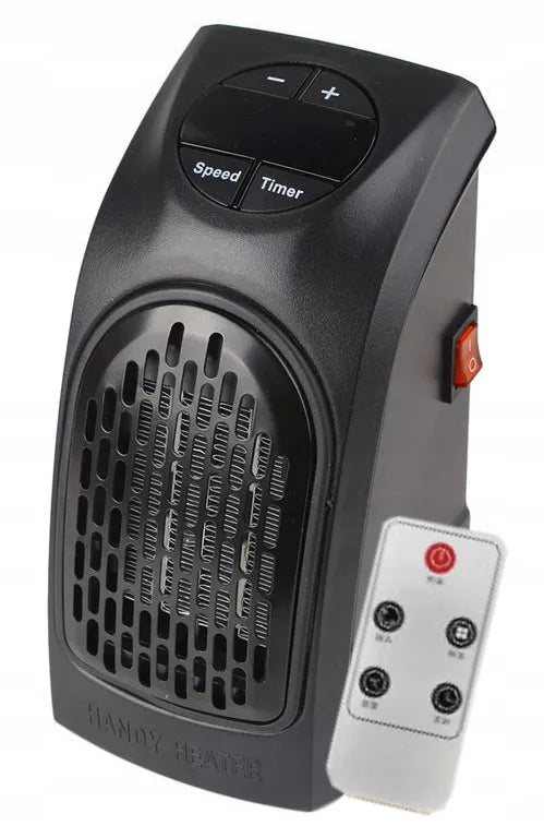 Nešiojamas sieninis šildytuvas ventiliatorius su LCD ekranu 400W BD-169
