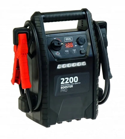 Nešiojamas starterinis įrenginys IDEAL BOOSTER 2200 PRO LCD 230V