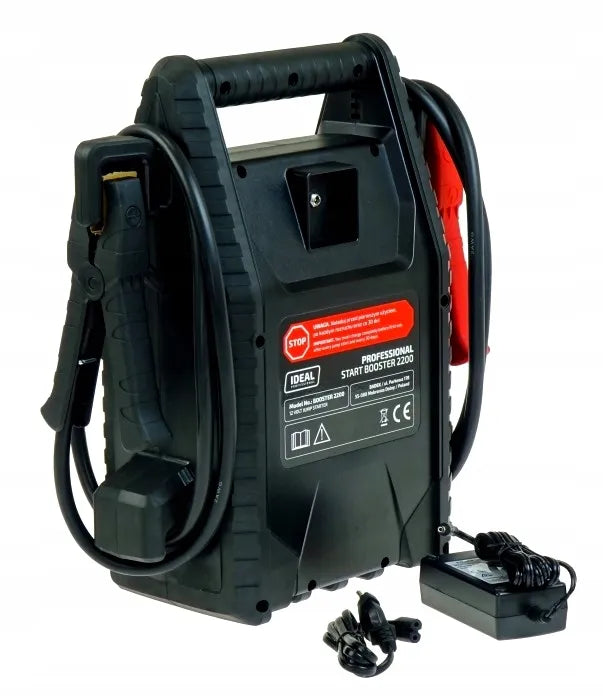Nešiojamas starterinis įrenginys IDEAL BOOSTER 2200 PRO LCD 230V