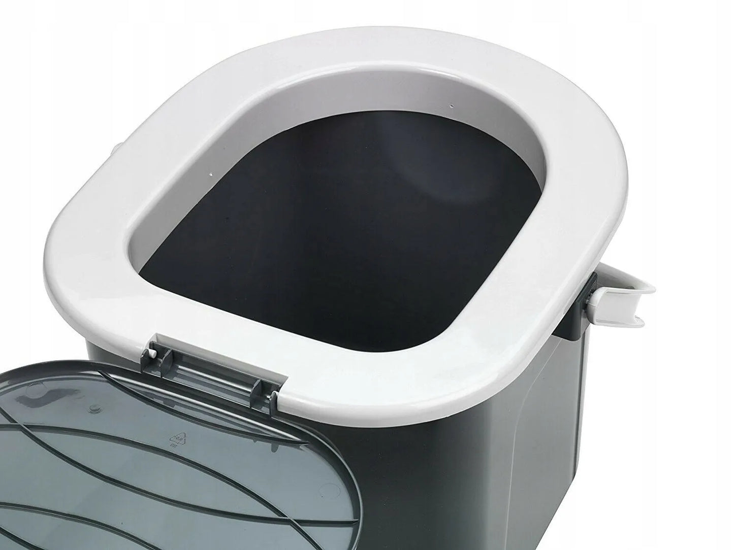 Nešiojamas turistinis tualetas – WC sodo nameliui – kibiras – 15,5 l
