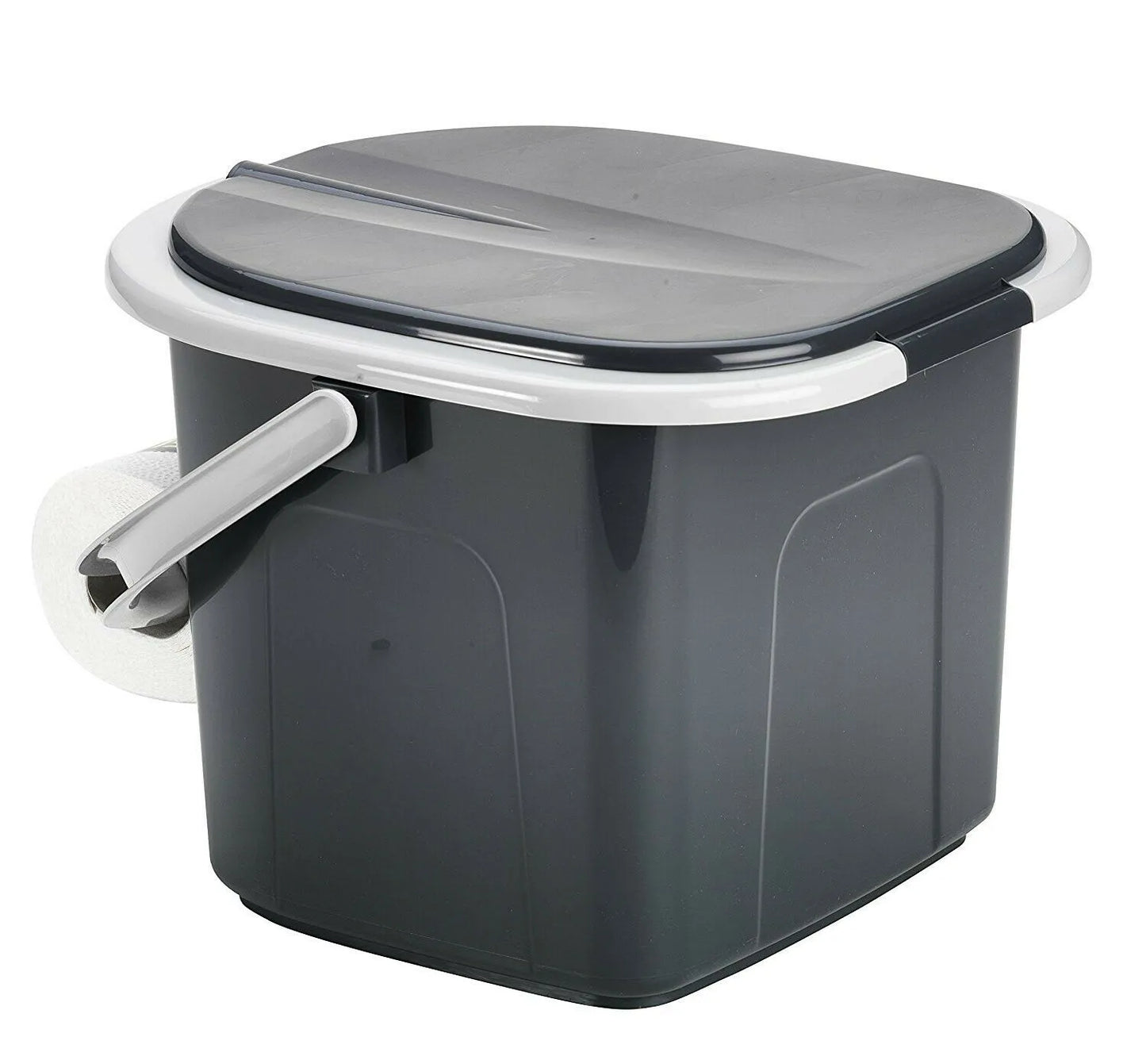 Nešiojamas turistinis tualetas – WC sodo nameliui – kibiras – 15,5 l