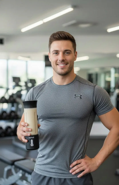 Nešiojamasis belaidis trintuvas „Bewell beWell Plus“, 500 ml, USB