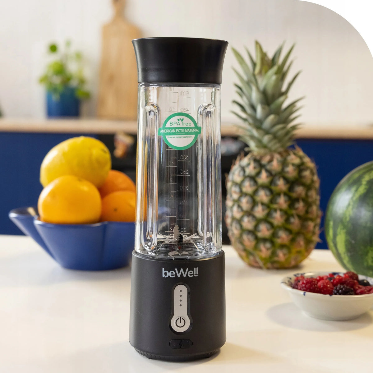 Nešiojamasis belaidis trintuvas „Bewell beWell Plus“, 500 ml, USB