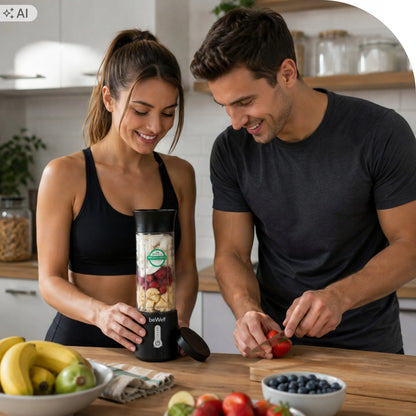 Nešiojamasis belaidis trintuvas „Bewell beWell Plus“, 500 ml, USB