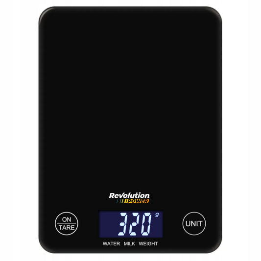 NM Revolution virtuvinės svarstyklės LCD tikslios 1g 5000g