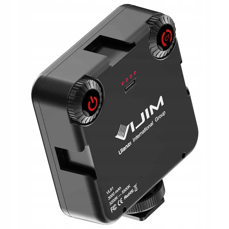 Nuolatinio apšvietimo LED lempa Ulanzi VL81, 3000 mAh