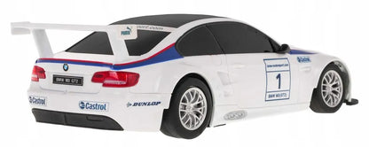 Nuotoliniu būdu valdomas automobilis BMW M3 RC 1:24, baltas, Coil