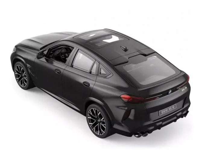Nuotoliniu būdu valdomas automobilis BMW X6 1:14 LED juodas