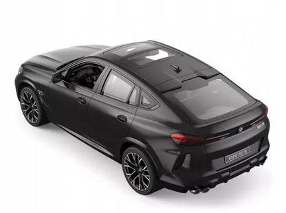 Nuotoliniu būdu valdomas automobilis BMW X6 1:14 LED juodas