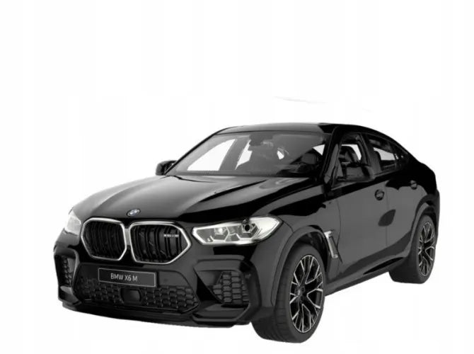 Nuotoliniu būdu valdomas automobilis BMW X6 1:14 LED juodas