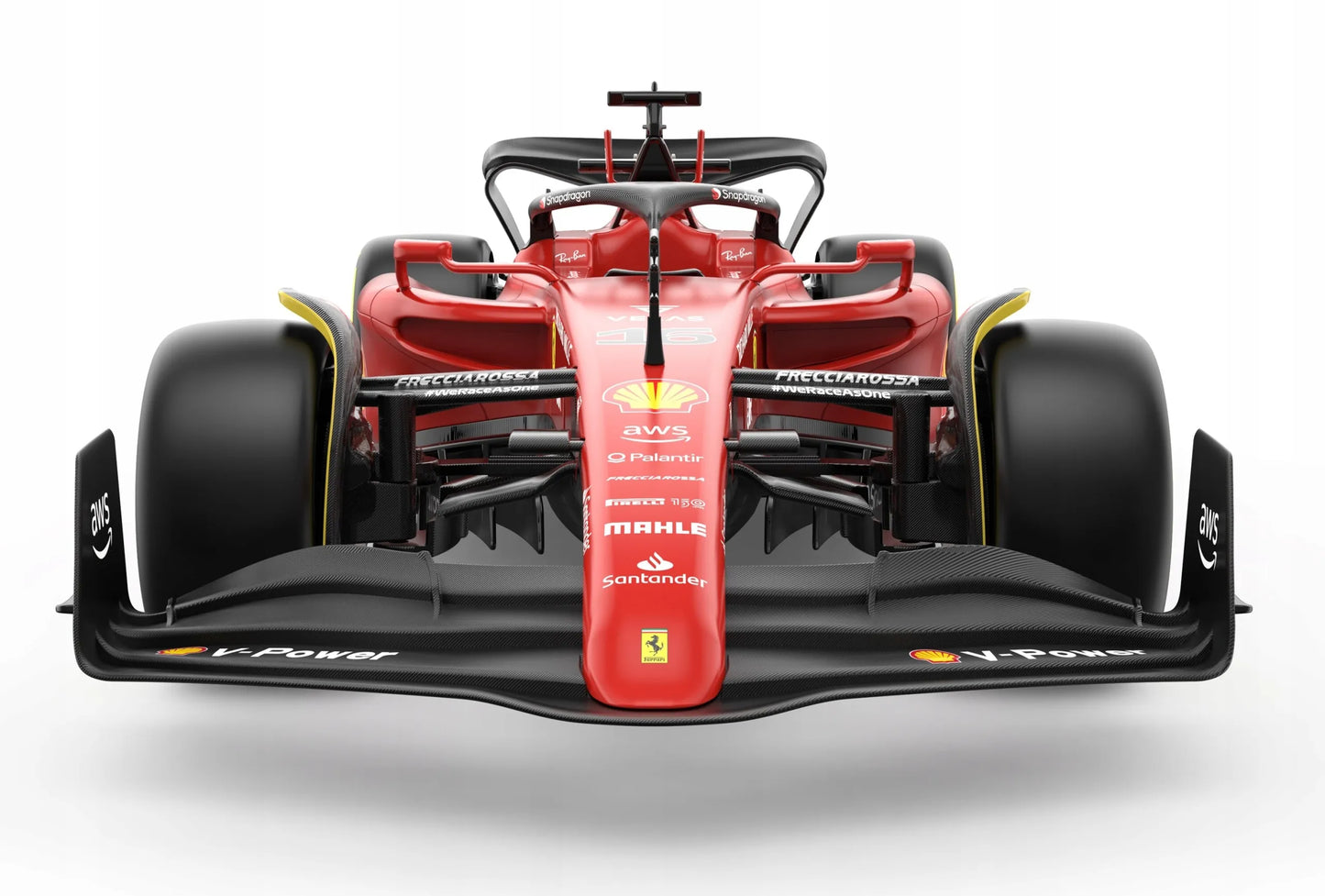 Nuotoliniu būdu valdomas automobilis Ferrari Formula RC 1:12 raudonas