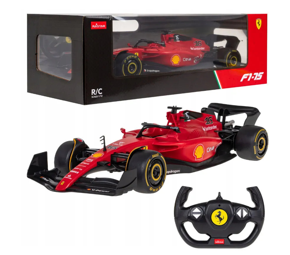 Nuotoliniu būdu valdomas automobilis Ferrari Formula RC 1:12 raudonas