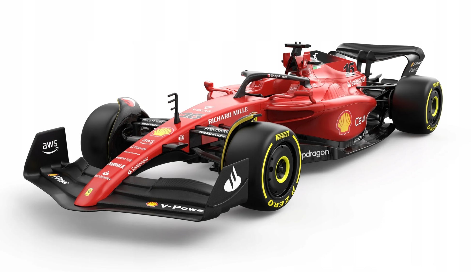 Nuotoliniu būdu valdomas automobilis Ferrari Formula RC 1:12 raudonas
