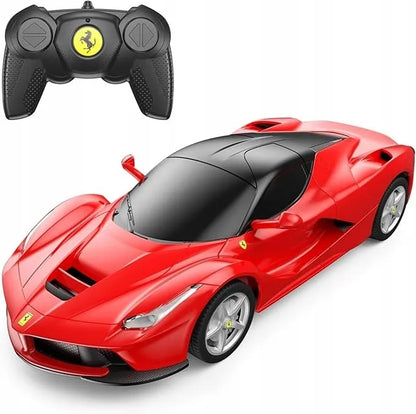 Nuotoliniu būdu valdomas automobilis Ferrari raudonas 1:24 RC Coil