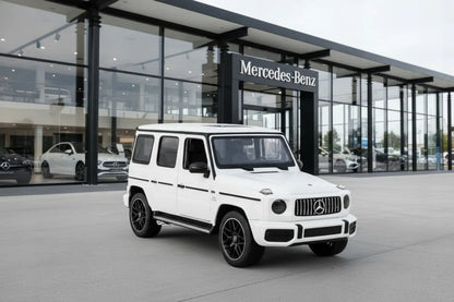 Nuotoliniu būdu valdomas automobilis Mercedes G 63 visureigis RC 1:14 baltas