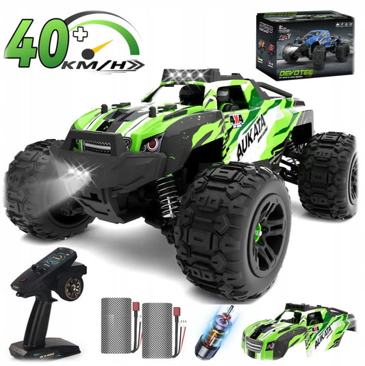Nuotoliniu būdu valdomas automobilis RC 4x4 VISUREIGIS 40km/h DIDELIS SU PULTELIU