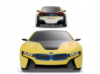 Nuotoliniu būdu valdomas automobilis RC BMW i8 su LED šviesomis ir UV efektu