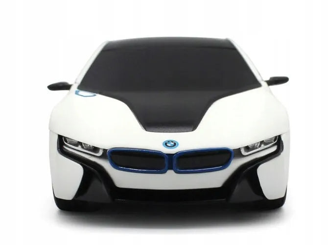 Nuotoliniu būdu valdomas automobilis RC BMW i8 su LED šviesomis ir UV efektu