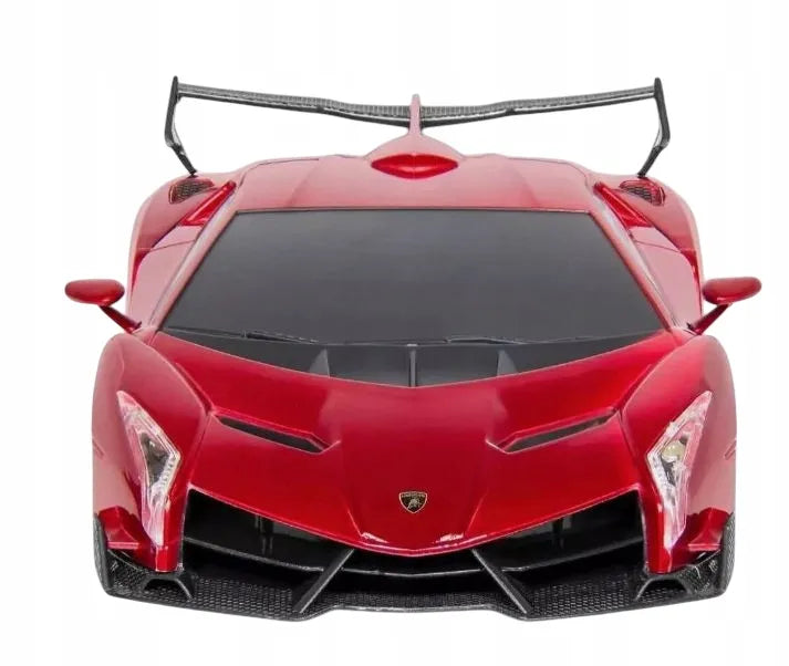Nuotoliniu būdu valdomas automobilis RC Lamborghini 1:14 raudonas Coil