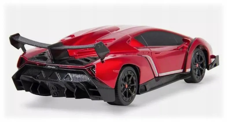 Nuotoliniu būdu valdomas automobilis RC Lamborghini 1:14 raudonas Coil