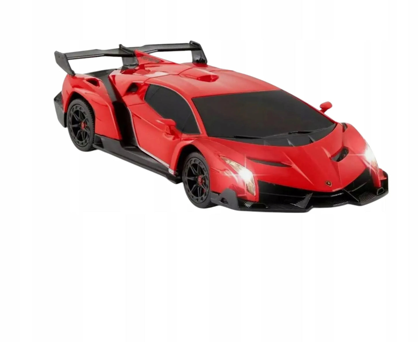Nuotoliniu būdu valdomas automobilis RC Lamborghini 1:14 raudonas Coil