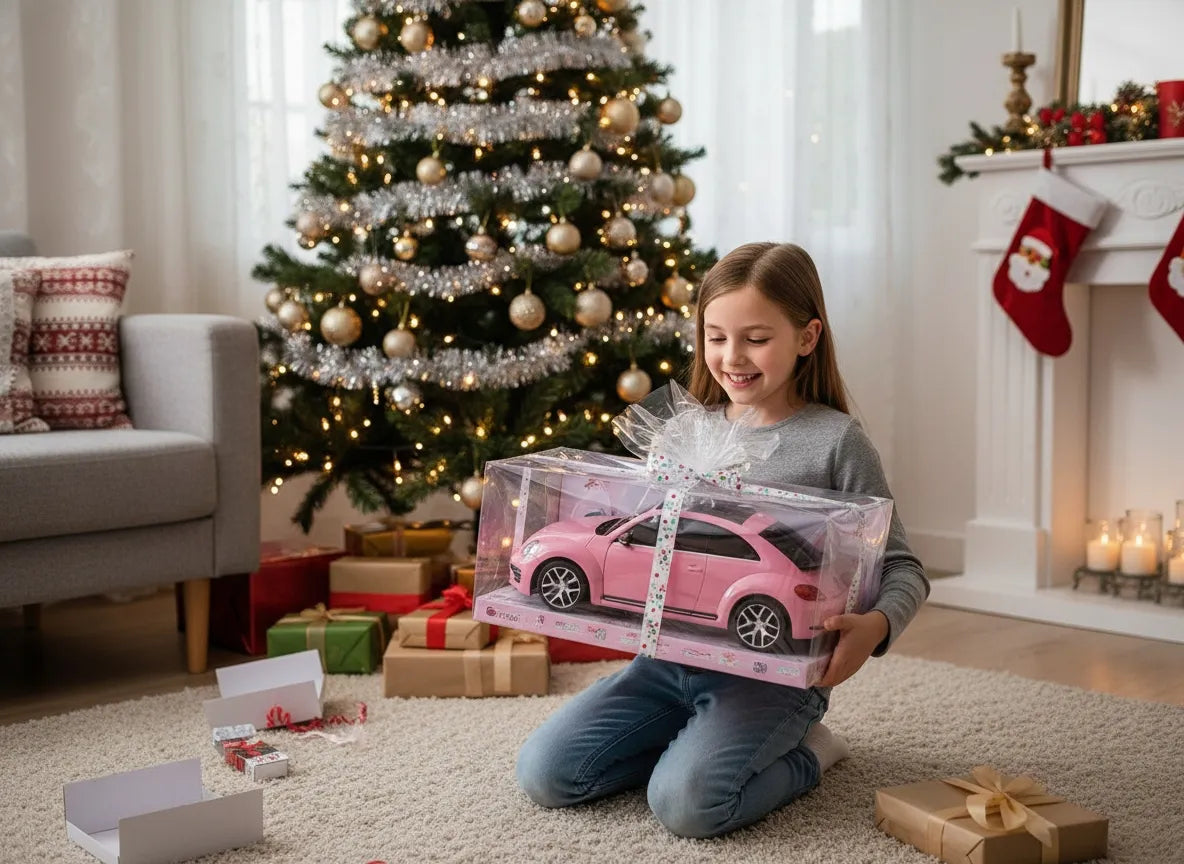 Nuotoliniu būdu valdomas automobilis Volkswagen Beetle RC 1:14 Coil