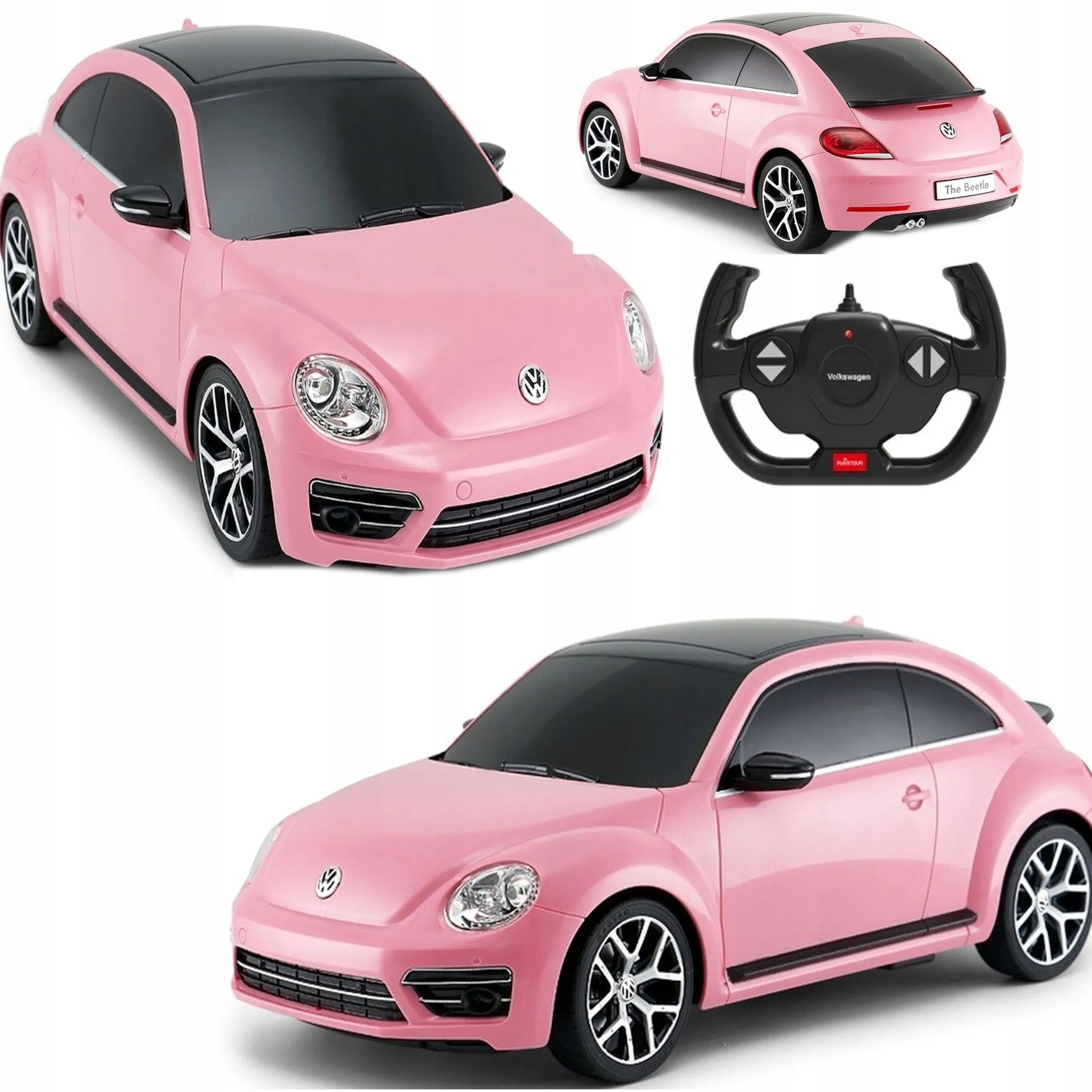 Nuotoliniu būdu valdomas automobilis Volkswagen Beetle RC 1:14 Coil